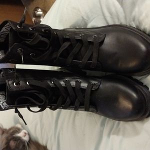 BRAND NEW NEVER WORN Calvin Klein combat boots